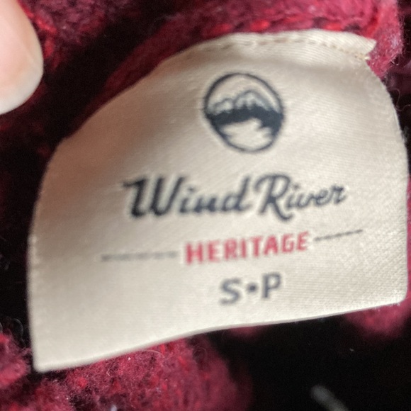 Wind River Cotton Blend Cable-knit Sweater Size S - Picture 4 of 5